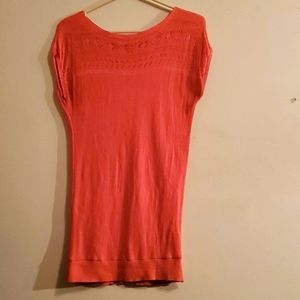 Forever 21 orange long sweater